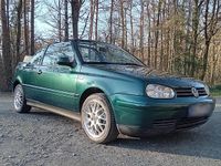 Gebraucht VW Golf Cabriolet Highline 116 PS (85 kW) 2002 Grün Cabrio