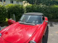 Gebraucht Alfa Romeo Spider 126 PS (92 kW) 1984 Rot Cabrio
