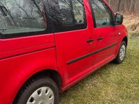 Gebraucht VW Caddy 75 PS (55 kW) 2006 Rot Van / Kleinbus