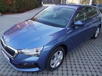 Gebraucht Skoda Scala Ambition 110 PS (80 kW) 2021 Blau Kleinwagen