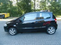 Gebraucht VW Fox Style 54 PS (39 kW) 2010 Schwarz Kleinwagen