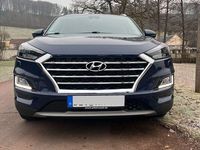 Gebraucht Hyundai Tucson Premium 185 PS (136 kW) 2020 Blau SUV