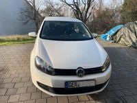 Gebraucht VW Golf VI Trendline 80 PS (58 kW) 2009 Weiß Kleinwagen