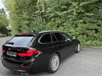 Gebraucht BMW 530 Luxury Line 245 PS (180 kW) 2022 Black sapphire metallic (metallic) Kombi