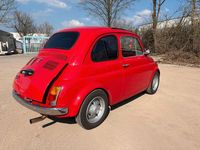 Gebraucht Fiat 500 30 PS (22 kW) 1972 Rot Kleinwagen