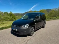 Gebraucht VW Caddy 102 PS (75 kW) 2014 Schwarz Van / Kleinbus