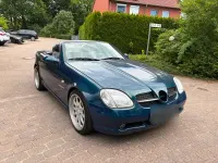 Gebraucht Mercedes SLK230 193 PS (141 kW) 1999 Blau Cabrio
