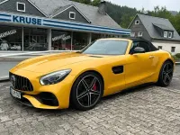 Gebraucht Mercedes AMG GT C AMG 557 PS (409 kW) 2018 Gelb Cabrio