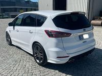 Gebraucht Ford S-MAX ST-Line 190 PS (139 kW) 2018 Weiß Van / Kleinbus