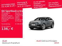 Gebraucht Audi Q4 e-tron 150 kW (204 PS) 2022 Kieselgrau SUV