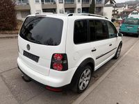 Gebraucht VW Touran Cross 170 PS (125 kW) 2008 Weiß Van / Kleinbus