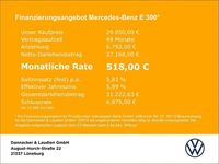 Gebraucht Mercedes E300 Edition 258 PS (189 kW) 2019 Selenitgrau  metalliclack Kombi