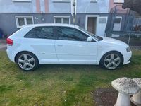 Gebraucht Audi A3 S-Line 105 PS (77 kW) 2007 Weiß Kleinwagen