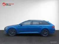 Gebraucht Skoda Superb SportLine 200 PS (147 kW) 2024 Raceblau (metallic) Kombi