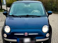 Gebraucht Fiat 500 Lounge 69 PS (50 kW) 2012 Blau Kleinwagen