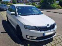 Gebraucht Skoda Rapid 104 PS (76 kW) 2014 Weiß Kleinwagen