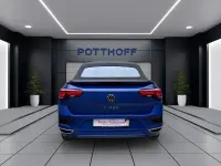 Gebraucht VW T-Roc Cabriolet Style 150 PS (110 kW) 2022 Blau Cabrio