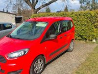 Gebraucht Ford Tourneo Courier 75 PS (55 kW) 2016 Rot Van / Kleinbus
