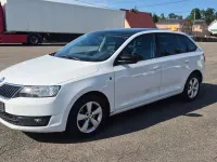 Gebraucht Skoda Rapid Style 105 PS (77 kW) 2014 Weiß Kleinwagen