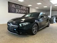 Gebraucht Mercedes A200 AMG line 150 PS (110 kW) 2021 Schwarz Limousine