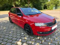 Gebraucht Skoda Rapid Elegance 86 PS (63 kW) 2014 Rot Kleinwagen