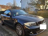 Gebraucht BMW 120 Cabriolet 140 PS (102 kW) 2011 Schwarz Cabrio