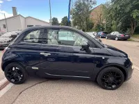 Gebraucht Fiat 500 Lounge 86 PS (63 kW) 2011 Blau Cabrio