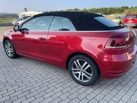 Gebraucht VW Golf Cabriolet Basis 105 PS (77 kW) 2012 Rot Cabrio