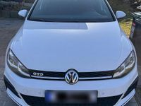 Gebraucht VW Golf VII GTD 184 PS (135 kW) 2018 Weiß Kombi