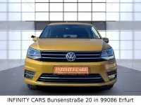 Gebraucht VW Caddy Highline 125 PS (91 kW) 2016 Gelb Van / Kleinbus