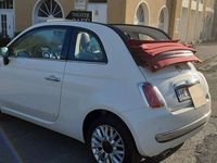 gebraucht Fiat 500C Weiß mit rotem Schiebedach, gepflegt, Baujahr 2014