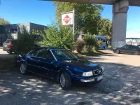 Gebraucht Audi Cabriolet 125 PS (91 kW) 1998 Blau Cabrio