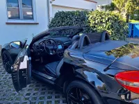 Gebraucht Mercedes SLK200 183 PS (134 kW) 2009 Schwarz Cabrio