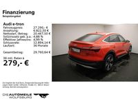 Second-hand Audi e-tron Advanced 230 kW (313 CP) 2020 Roșu SUV