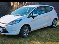 Gebraucht Ford Fiesta Trend 60 PS (44 kW) 2010 Weiß Kleinwagen