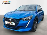 Gebraucht Peugeot e-208 Allure 100 kW (136 PS) 2023 Blau/typ aussenverkleidung met Kleinwagen