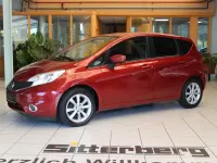 Gebraucht Nissan Note Tekna 90 PS (66 kW) 2013 Rot Kleinwagen