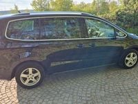 Gebraucht VW Sharan Sound 150 PS (110 kW) 2017 Schwarz Van / Kleinbus