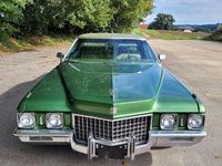 Second-hand Cadillac Deville 220 CP (161 kW) 1971 Verde Berlinǎ
