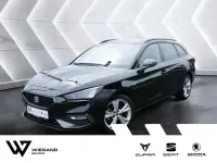 Używany Seat Leon FR 150 KM (110 kW) 2021 Czarny Sedan/Limuzyna