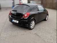 Gebraucht Opel Corsa Edition 80 PS (58 kW) 2008 Schwarz Kleinwagen