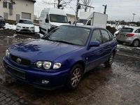 Gebraucht Toyota Corolla 110 PS (80 kW) 2001 Blau Limousine