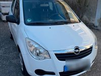 Gebraucht Opel Agila 69 PS (50 kW) 2009 Weiß Kleinwagen