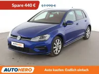 Gebraucht VW Golf VII Highline 150 PS (110 kW) 2019 Blau Limousine