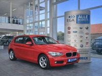Gebraucht BMW 114 102 PS (75 kW) 2012 Rot Kleinwagen
