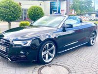 Gebraucht Audi A5 Cabriolet S-Line 150 PS (110 kW) 2016 Schwarz Cabrio