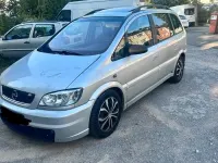 Gebraucht Opel Zafira OPC 200 PS (147 kW) 2003 Silber Van / Kleinbus