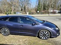 Gebraucht Honda Civic 120 PS (88 kW) 2015 Blau Kombi