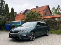 Gebraucht Skoda Octavia vRS 184 PS (135 kW) 2017 Schwarz Kombi