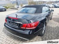 Gebraucht Mercedes E200 184 PS (135 kW) 2014 Obsidianschwarz (metallic) Cabrio